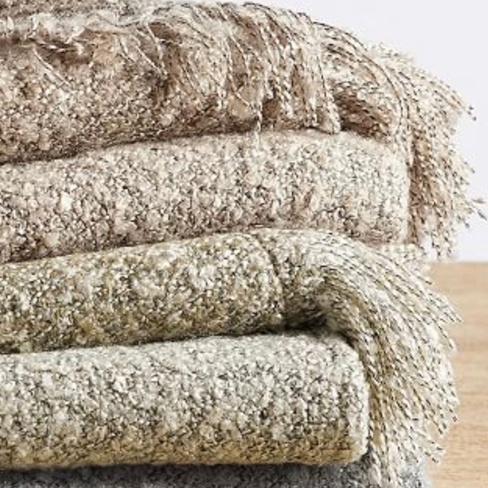 Pottery barn throw